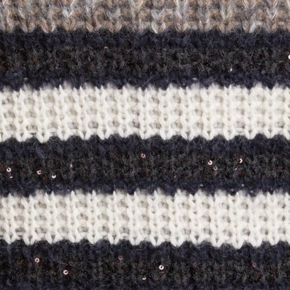 BRUNELLO CUCINELLI Sequin Stripe Sweater - Picture 6 of 15